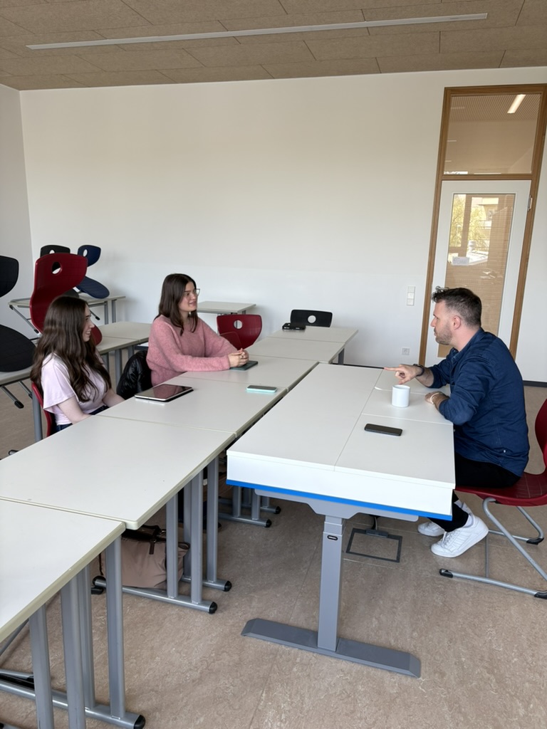 Benjamin Bauer am HBG KA