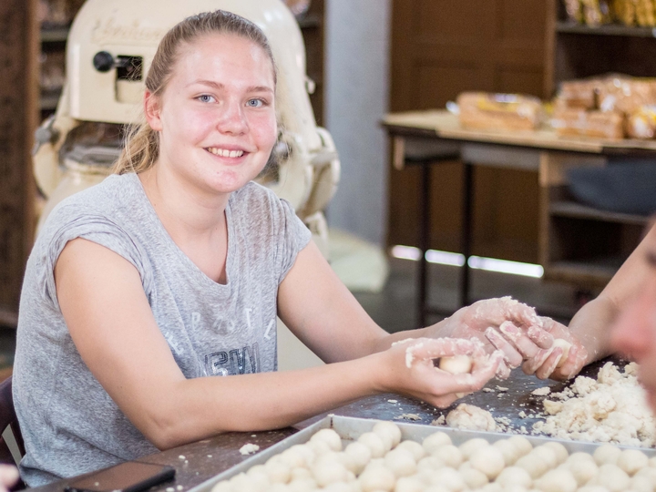 In der Bäckerei