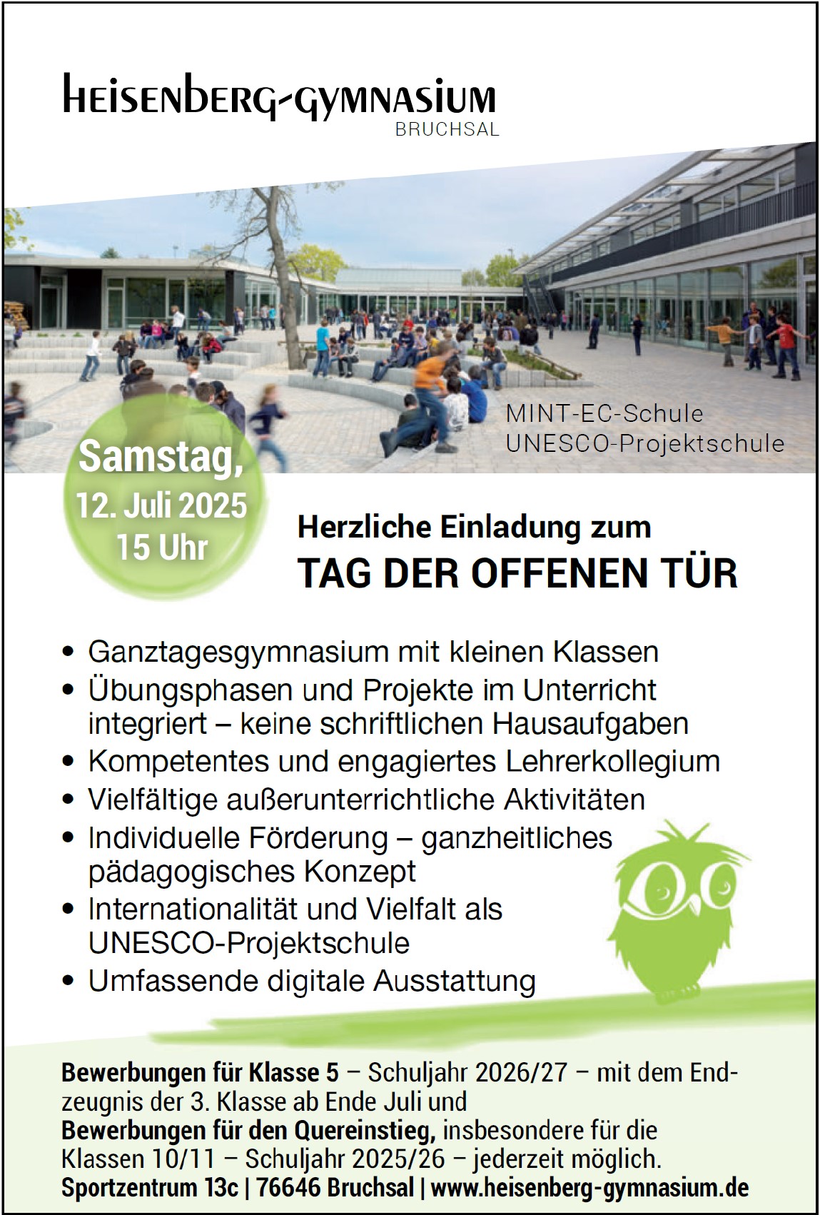 Tag der offenen Tür 2025